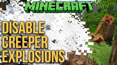 How to set creeper explosions off  I Use WorldGuard, and all flags like other explosion, creeper explosion are in true mode
